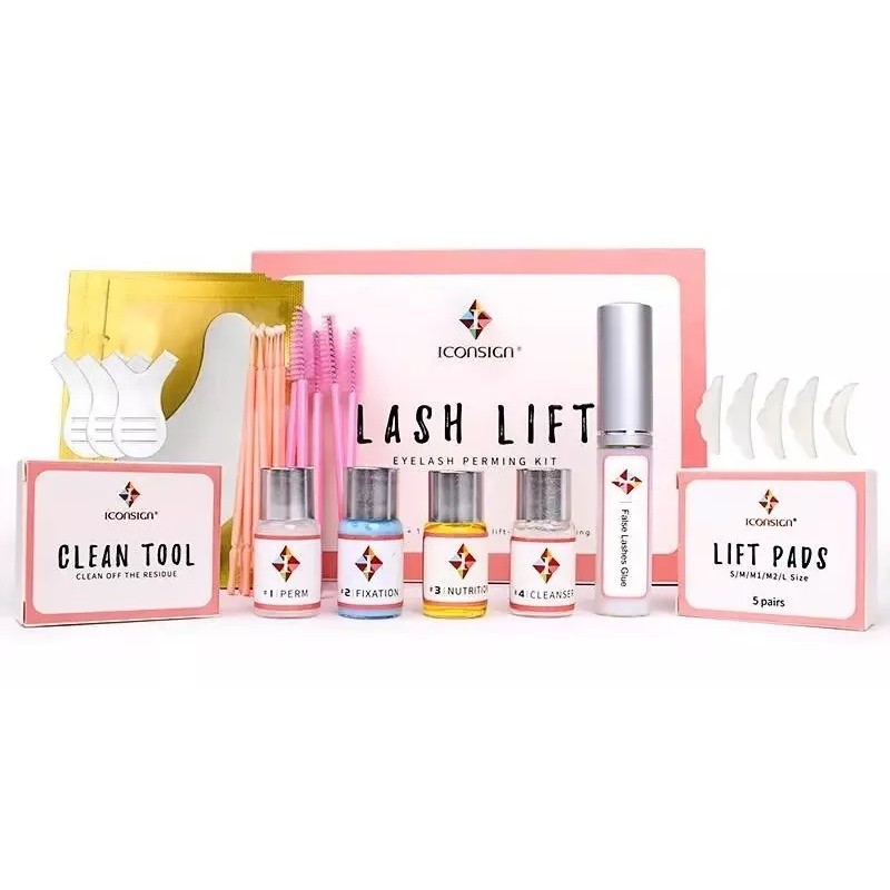 Iconsign Lash Lifting Rizado Pestañas + 2 Pigmentos Cejas Y