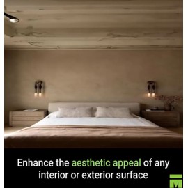 Meoded Paint & Plaster | Lime Wash | Lime Paint | Natural Matte Finish | Interior & Exterior (Off White, Gallon)