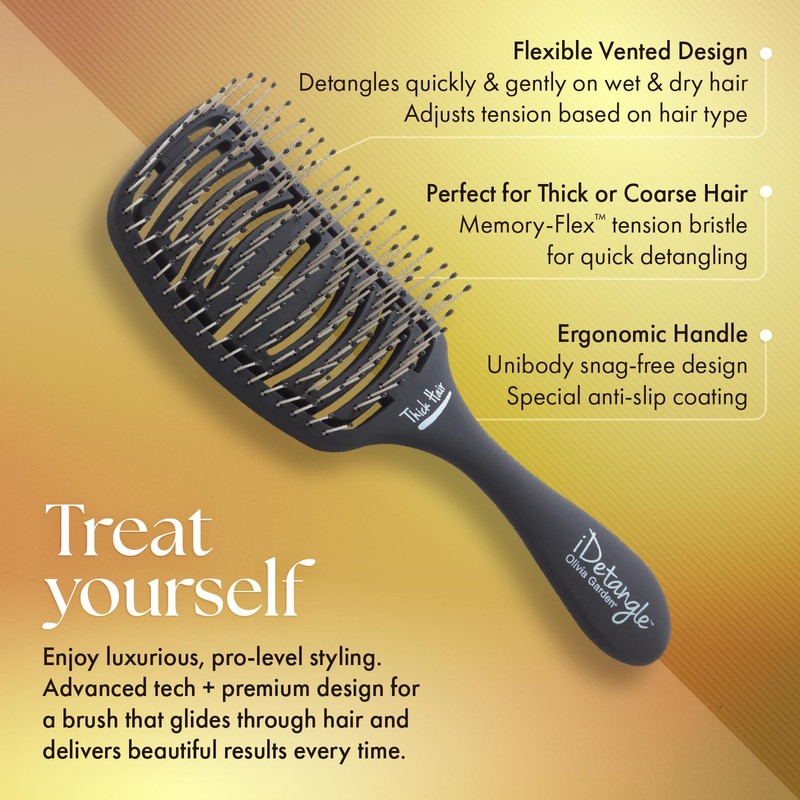 Olivia Garden iDetangle Detangling Hair Brush