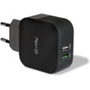 Celly -Travel Charger Turbo 2 USB 3.4 A Black
