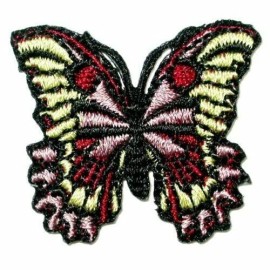 iron on patch/applique butterfly 1 3/8 x 1 1/4 inch