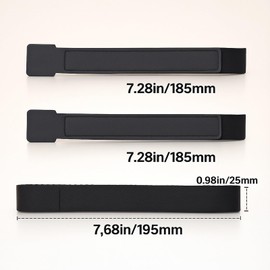 1 Pack Bicycle Carrying Strap, Mountain Bike Frame Handle Carrying Lifter Bike Rack Strap for Road Mountain Bike, Portable and Labor-Saving, Black