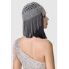 BABEYOND 1920s Flapper Cap Vintage Style Roaring 20s Beaded Flapper