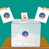 I Voted Today Stickers,1.5 Inch Voted Stickers,500 Pcs Per Roll