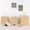 Easy Packaging Kraft Twist Handle Shopping Bags 100 Count 260x150x260 (Medium)