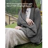 YnM Chunky Cotton Knit Throw Blanket, Cable Knit Throws for