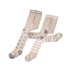 Baby Tights, Children's Tights, Thermal Tights, Terry Tights, Pack of 2, Double Pack,