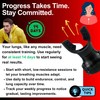 MAGIPLE Lung Trainer Duo+ Pro Edition Dual Resistance Breathing Exerciser,