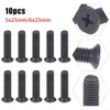 For UNF Chuck Shank Adapter Screw Left Hand Thread M5