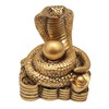 Fengshuibringluck Chinese Zodiac Snake Resin Statue Fortune and Luck Amulet