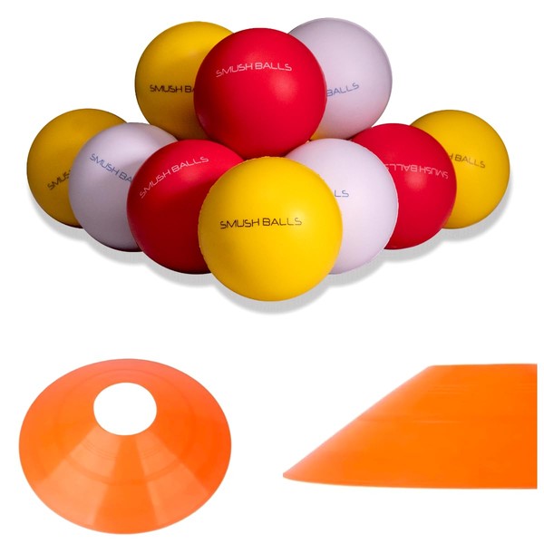 SMUSH BALLS w/ 12 Fielding Domes - The Ultimate Practice