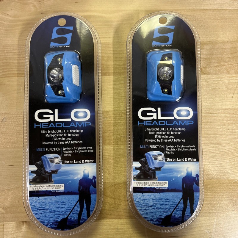 SurfStow (2 Pack) SurfStow 50305 Glo Headlamp Multi-Position Waterproof