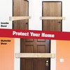 SecurityMan Heavy Duty 2x4 Door Barricade Brackets - Kick Proof