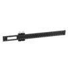 T Square Woodworking Ruler Aluminum Alloy Adjustable Slide Stop Scribing