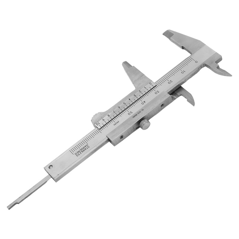 Vernier Caliper Stainless Steel High Accuracy Small Portable Measuring Tool