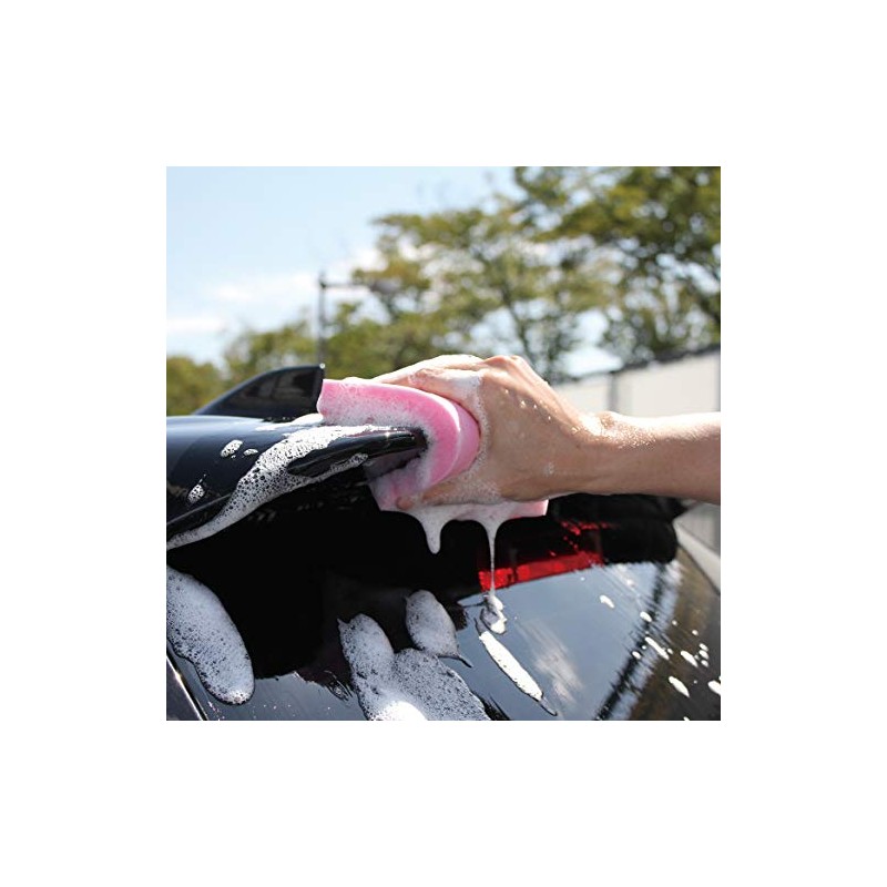 Pellucid PCD-17 Car Wash Product, Car Wash Sponge, Approx. 7.5