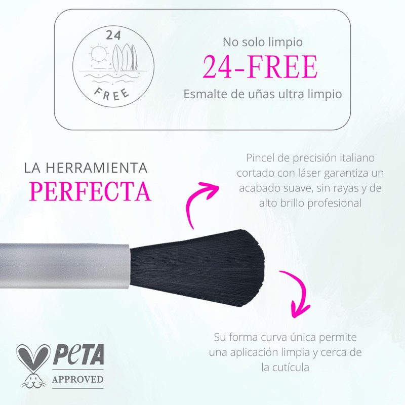 Entity Clean Lady In Pink Breathable Nail Lacquer, 0.5 oz,