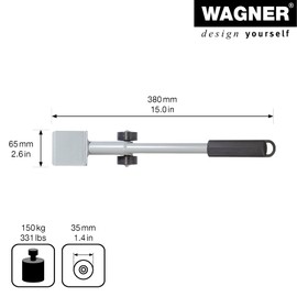 WAGNER Transport Aid MM 4121 I Load Capacity 150 kg I Furniture Lifter I Moving Aid I Ideal for Lifting and Moving Goods I Extremely Durable I Made of High-Quality Steel - 20412101