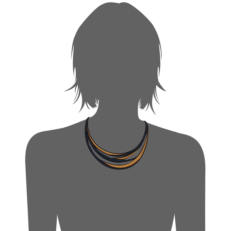 [batyuka-da] BATUCADA Necklace Sewell Blue & Gold bcdnlsw – Blgd