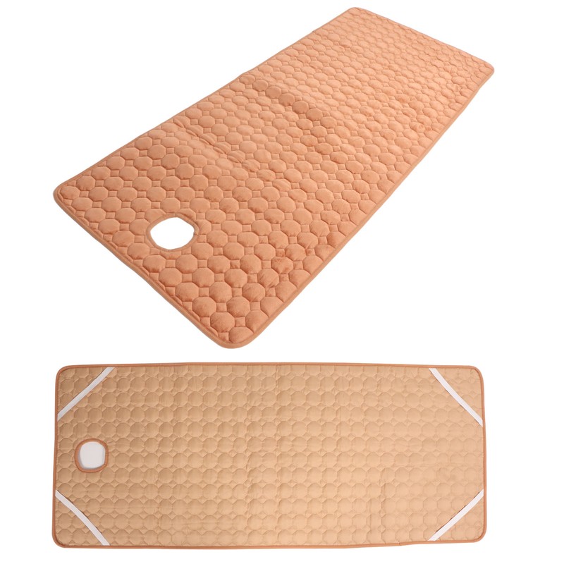 Massage Table Sheet Foldable Soft Round Face Breath Hole Massage