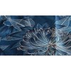Savannah Tropical Rainforest Summer Lotus Flower Dining Table Runner For