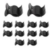 PENKOHOME 12Pcs Hot Roller Clips Plastic Hot Hair Curler Claw
