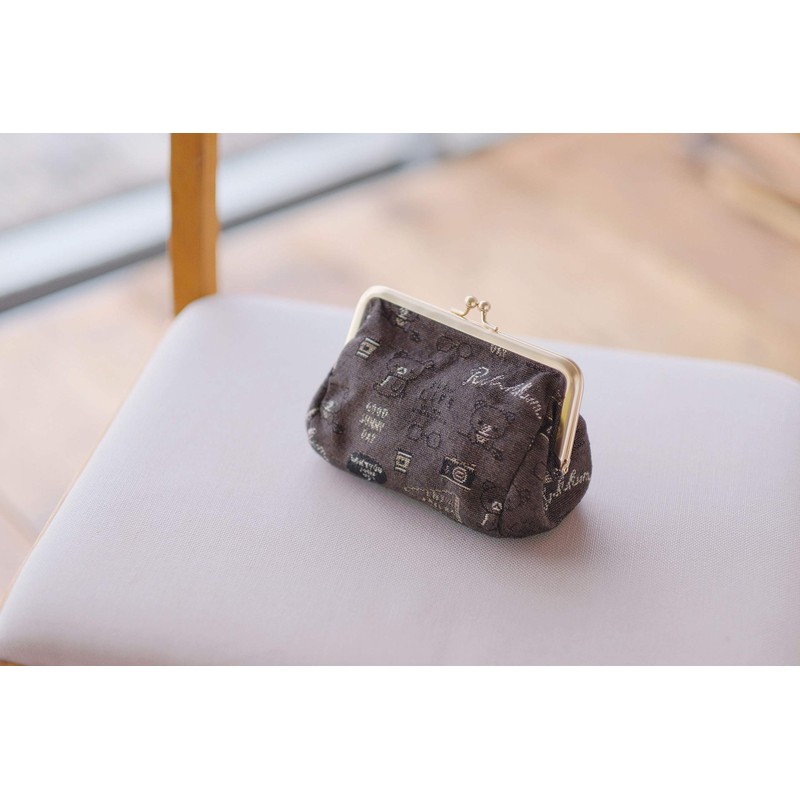 サンエックス リラックマ ポーチ がま口 内ポケット付き CU58101