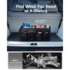 HOTOR Car Boot Oganiser - Large-Capacity Auto Trunk Organizer Collapsible