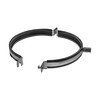 Vent Systems 8" inch Pipe Clamp with Rubber Gasket -