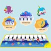 Kids Piano Mat Collapsible Soft Cloth Lighting Musical Dance Floor