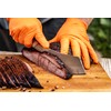 Oklahoma Joe's Blacksmith Cleaver & Chef Knife with Holster,Silver/Black