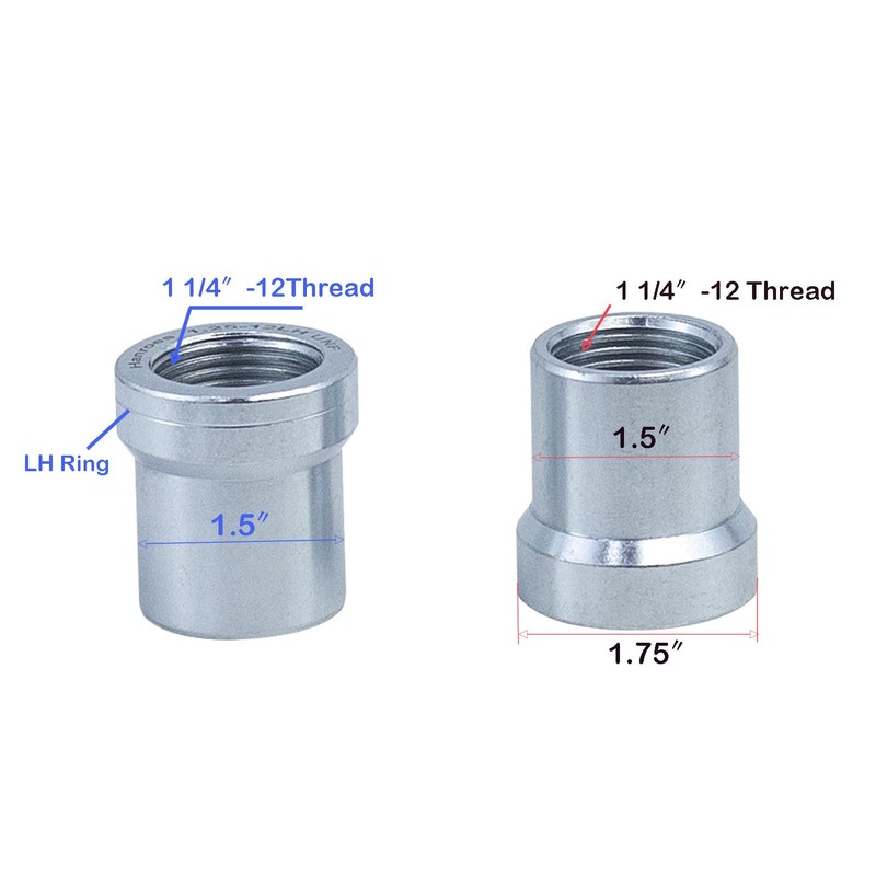 1.25" Heim Joint Rod End Kit, 1 1/4" Heim Joints