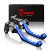 MZS Blue Dirt Bike and ATV Brake Clutch Levers Compatible