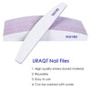 URAQT 16-Pack Nail Files for Gel Nails, 100/180 Grit, Double-Sided,