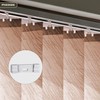 26Pcs Vertical Blind Repair Vane Savers, Metal & Plastic Vertical