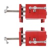 2Pcs Cabinet Clamps Firm Fixing Easy Operation Rugged Portable Face