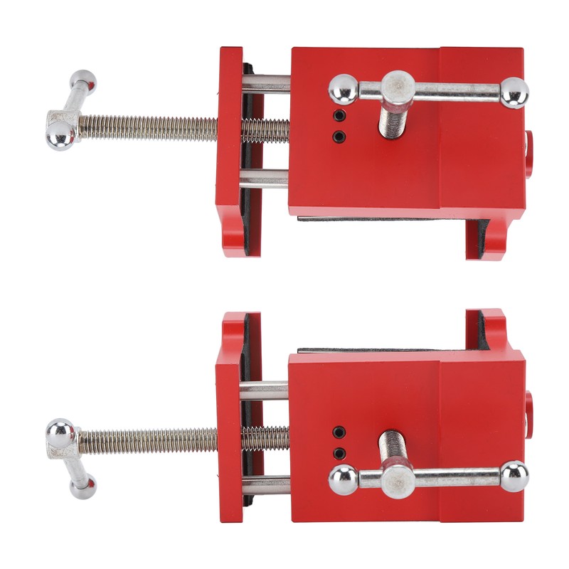 2Pcs Cabinet Clamps Firm Fixing Easy Operation Rugged Portable Face