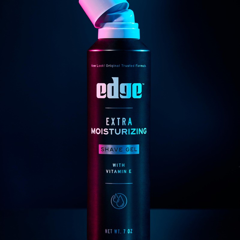 Edge Shaving Gel for Men, Extra Moisturizing with Vitamin E,