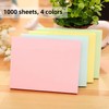 AIMI Sticky Notes Bright Colors Self-Stick Pads, Easy to Post