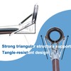9KM DWLIFE Fishing Rod Guides Tip Top Repair Kits Ceramic
