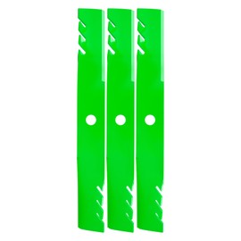 SCBHWJ 396-730 Mower Blades for 60 inch Deck for John Dee re M128485 M131958 M144196 M163983 TCU15881 Compatible with 737, 757, 777, 797, 997, 1023E, 1025R, 4210, 4310, 4410 54" Mower Decks, 3 Pack