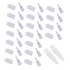 Operitacx 20Paare USB C Staubschutzstecker Kopfhöreranschluss mit Reinigungsbürste Kompatibel mit Telefonen Effizienter Schutz für C Anschlussgeräte