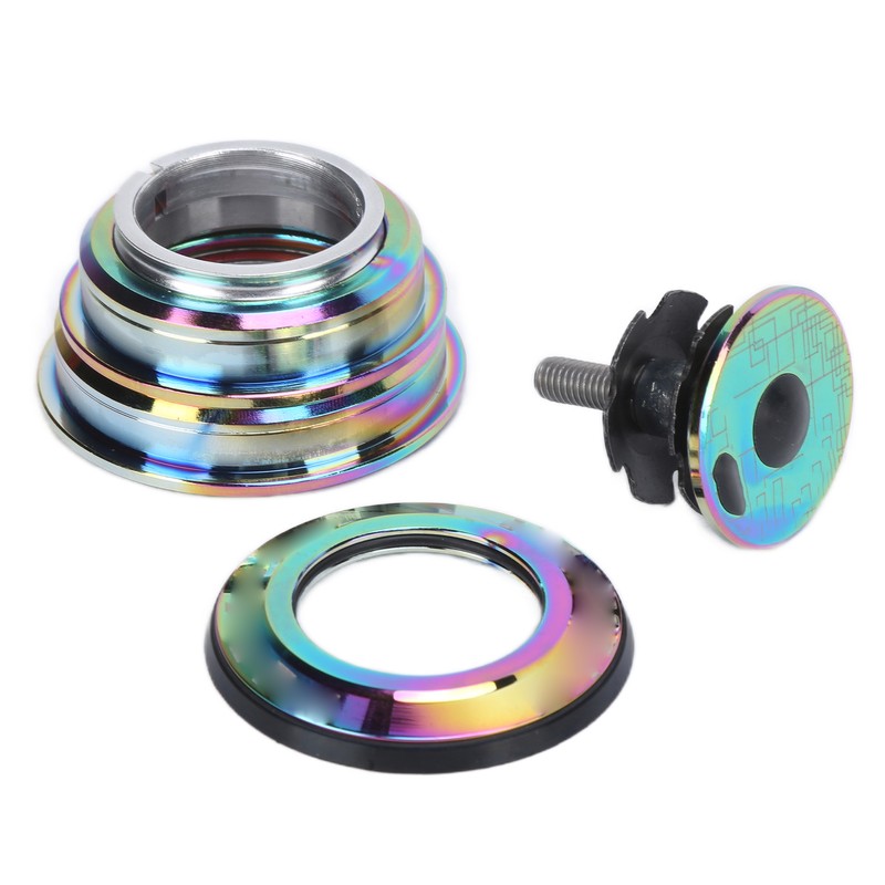 LeBycle Mountain Bike Headset Road Bicycle Double Bearing Headset 28.6x44‑50.6x30mm