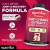 Nutrivein Premium Tart Cherry Capsules 3000mg: Ultra Strength Tart Cherry