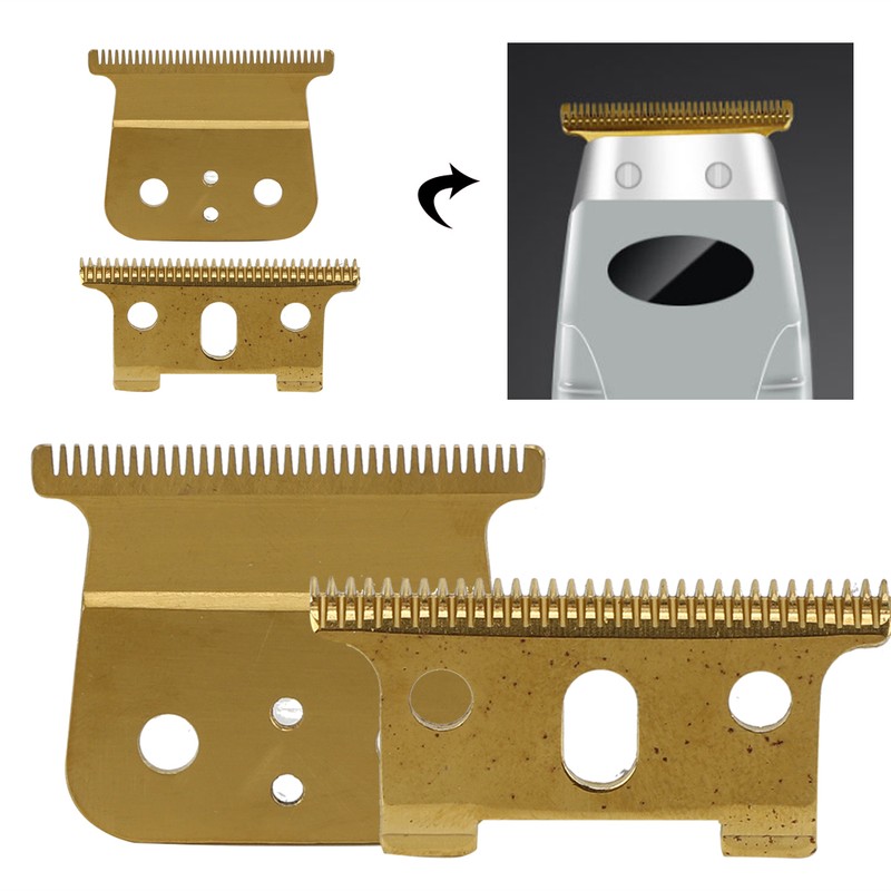 2pcs Electric Hair Clipper Blade Hair Trimmer Metal Replacement Cutter