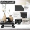 EOSAHR Modern Pedestal Stand for Kitchen Decor : Decorative Wood