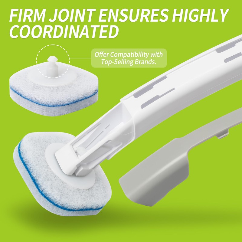 IVYROLL Toilet Bowl Cleaner Wand Refills Compatible with CLOROX, 21