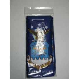 RFCO U.S. Airforce Air Force Emblem Crest Printed Knitted Style Scarf 6.5"x60.5"