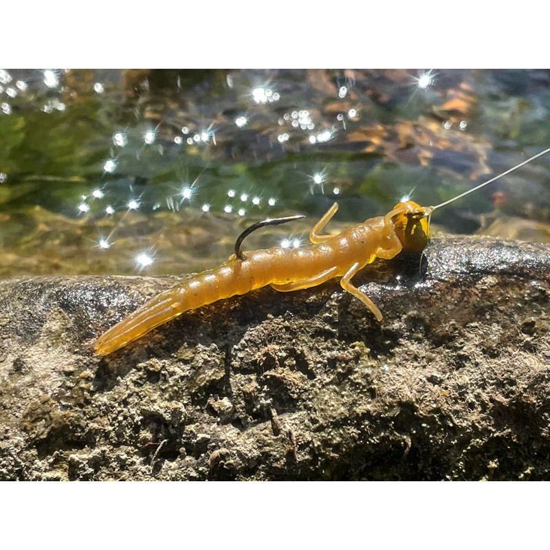 Rebel LIVEFLEX™ Creek Creature Soft Plastic - Siren Nymph -
