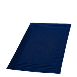 Erwin Müller Heidelberg Bath Mat, Shower Mat, 100% Cotton, Navy Blue, 50 x 80 cm, Very Soft, Quick-Drying, Durable (Other Colours)